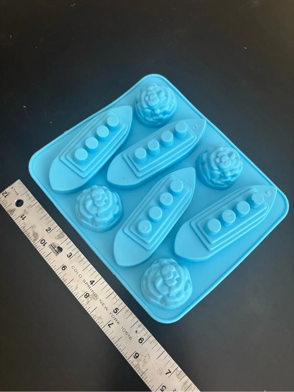 N/A blue silicone